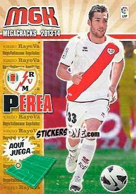 Sticker Perea - Liga BBVA 2013-2014. Megacracks n. 268 - Panini