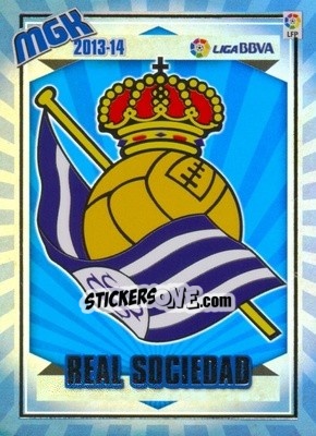 Sticker Escudo - Liga BBVA 2013-2014. Megacracks - Panini