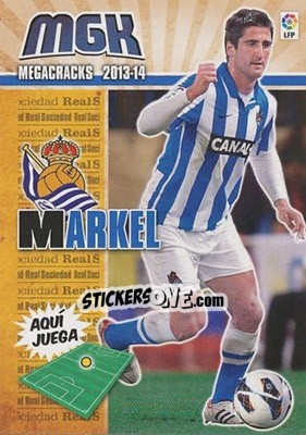 Sticker Markel - Liga BBVA 2013-2014. Megacracks - Panini