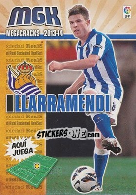 Sticker Illarramendi - Liga BBVA 2013-2014. Megacracks n. 280 - Panini