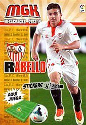 Sticker Rabello - Liga BBVA 2013-2014. Megacracks n. 301bis - Panini