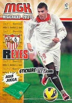 Sticker Reyes - Liga BBVA 2013-2014. Megacracks - Panini