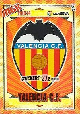 Sticker Escudo - Liga BBVA 2013-2014. Megacracks - Panini
