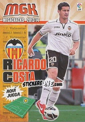 Cromo Ricardo Costa - Liga BBVA 2013-2014. Megacracks - Panini