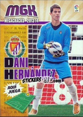 Sticker Dani Hernández - Liga BBVA 2013-2014. Megacracks n. 326 - Panini