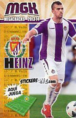 Sticker Heinz - Liga BBVA 2013-2014. Megacracks n. 330bis - Panini