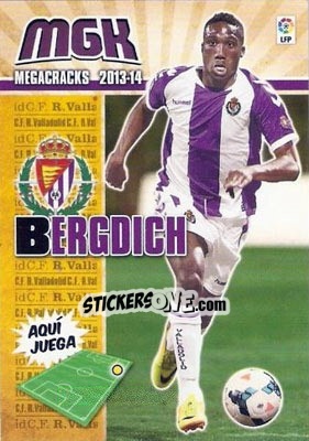 Sticker Bergdich - Liga BBVA 2013-2014. Megacracks - Panini