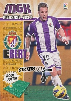 Sticker Ebert - Liga BBVA 2013-2014. Megacracks n. 335 - Panini