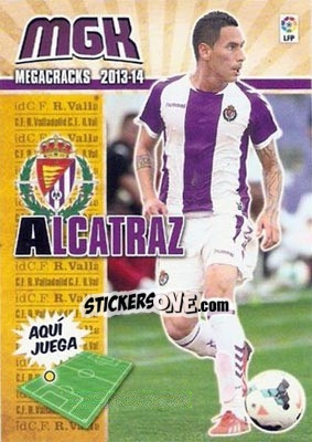Sticker Alcatraz - Liga BBVA 2013-2014. Megacracks - Panini