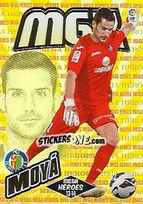 Cromo Moyá - Liga BBVA 2013-2014. Megacracks - Panini