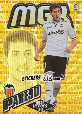 Sticker Parejo - Liga BBVA 2013-2014. Megacracks n. 374 - Panini