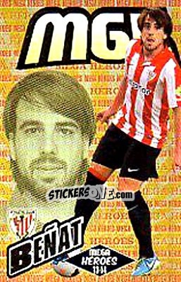 Cromo Beñat - Liga BBVA 2013-2014. Megacracks n. 376bis - Panini