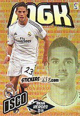 Sticker Isco - Liga BBVA 2013-2014. Megacracks n. 380bis - Panini