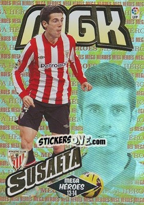 Figurina Susaeta - Liga BBVA 2013-2014. Megacracks n. 381 - Panini