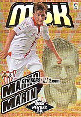 Sticker Marko Marin - Liga BBVA 2013-2014. Megacracks - Panini