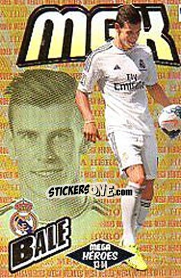 Sticker Bale - Liga BBVA 2013-2014. Megacracks n. 384bis - Panini