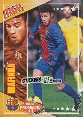 Figurina Rafinha - Liga BBVA 2013-2014. Megacracks - Panini