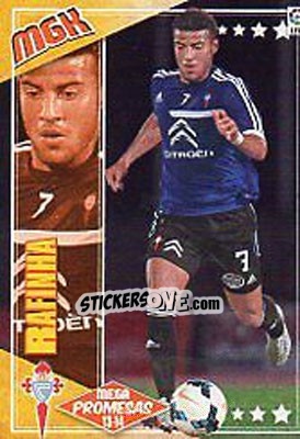Sticker Rafinha - Liga BBVA 2013-2014. Megacracks n. 409bis - Panini
