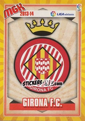 Sticker Escudo 2ª - Liga BBVA 2013-2014. Megacracks - Panini