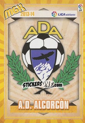 Sticker Escudo 2ª - Liga BBVA 2013-2014. Megacracks n. 419 - Panini