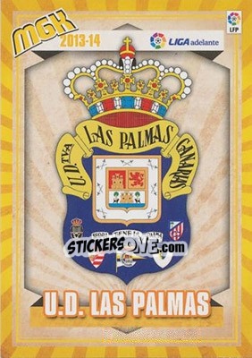 Cromo Escudo 2ª - Liga BBVA 2013-2014. Megacracks n. 420 - Panini