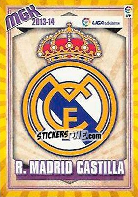 Sticker Escudo 2ª - Liga BBVA 2013-2014. Megacracks n. 422 - Panini