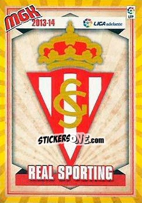 Sticker Escudo 2ª - Liga BBVA 2013-2014. Megacracks n. 424 - Panini