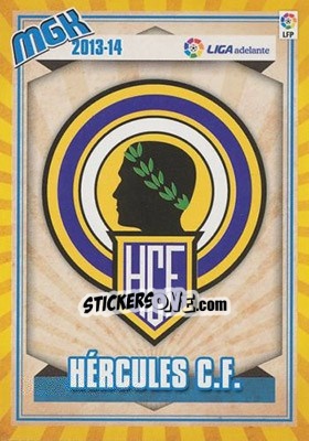 Sticker Escudo 2ª - Liga BBVA 2013-2014. Megacracks n. 431 - Panini