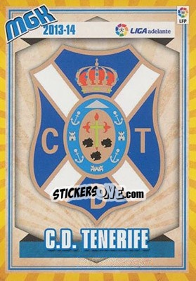 Sticker Escudo 2ª - Liga BBVA 2013-2014. Megacracks - Panini