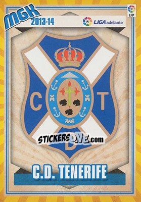 Sticker Escudo 2ª - Liga BBVA 2013-2014. Megacracks n. 434 - Panini