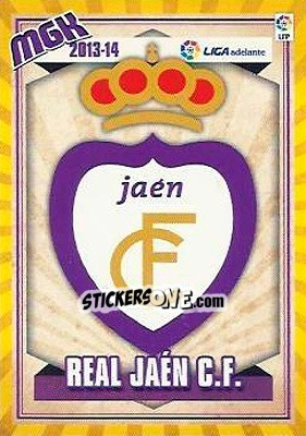 Sticker Escudo 2ª - Liga BBVA 2013-2014. Megacracks n. 435 - Panini