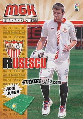 Sticker Rusescu - Liga BBVA 2013-2014. Megacracks n. 441 - Panini