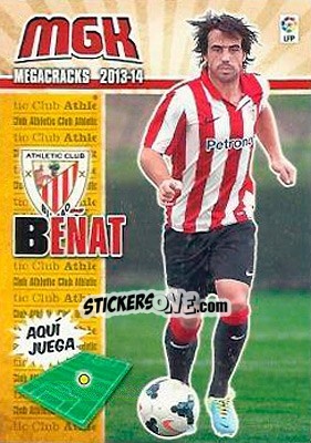 Sticker Beñat - Liga BBVA 2013-2014. Megacracks n. 454 - Panini