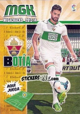 Sticker Botia - Liga BBVA 2013-2014. Megacracks - Panini