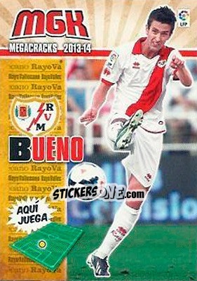 Figurina Bueno - Liga BBVA 2013-2014. Megacracks - Panini