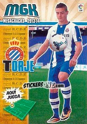 Sticker Torje - Liga BBVA 2013-2014. Megacracks - Panini