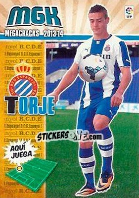 Sticker Torje - Liga BBVA 2013-2014. Megacracks n. 495 - Panini