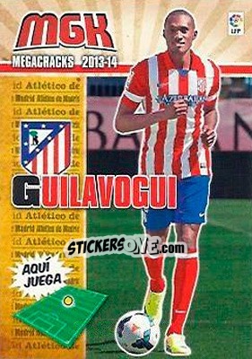 Figurina Guilavogui - Liga BBVA 2013-2014. Megacracks - Panini