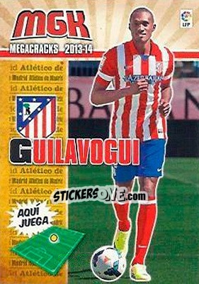 Sticker Guilavogui - Liga BBVA 2013-2014. Megacracks n. 499 - Panini