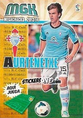 Figurina Aurtenetxe - Liga BBVA 2013-2014. Megacracks - Panini