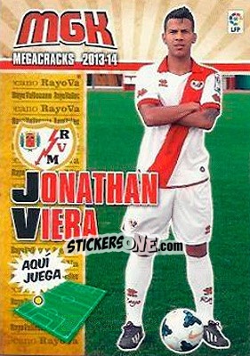 Cromo Jonathan Viera - Liga BBVA 2013-2014. Megacracks - Panini