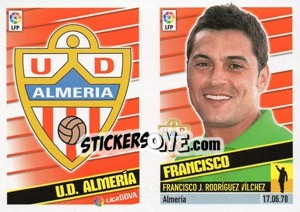 Sticker Entrenador - Francisco - Liga Spagnola 2013-2014 - Colecciones ESTE