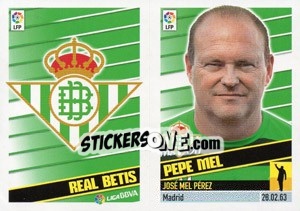 Cromo Entrenador - Pepe Mel