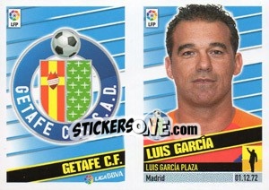 Figurina Entrenador - Luis Garcia - Liga Spagnola 2013-2014 - Colecciones ESTE