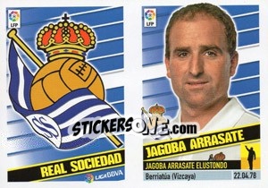 Cromo Entrenador - Jagoba Arrasate - Liga Spagnola 2013-2014 - Colecciones ESTE