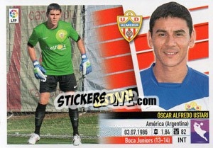 Sticker Ustari (2) - Liga Spagnola 2013-2014 - Colecciones ESTE