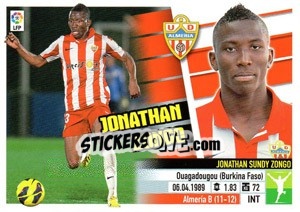 Figurina Jonathan Zongo (14B) - Liga Spagnola 2013-2014 - Colecciones ESTE