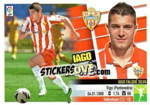 Sticker Iago Falqué (16) - Liga Spagnola 2013-2014 - Colecciones ESTE