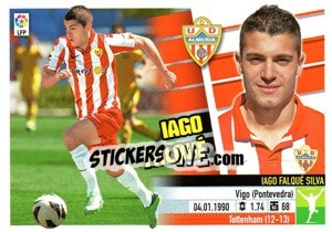Sticker Iago Falqué (16) - Liga Spagnola 2013-2014 n. 48 - Colecciones ESTE