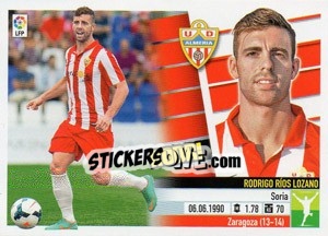Sticker Rodri (16B) Colocas - Liga Spagnola 2013-2014 - Colecciones ESTE